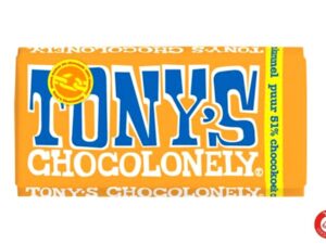 שוקולד מריר עוגיות קרמל ולימון - Tony's Chocolonely