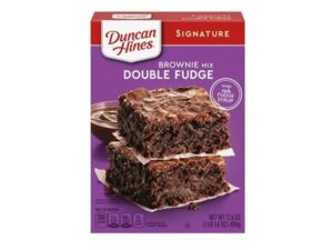 תערובת להכנת בראוניז פאדג' כפול - Duncan Hines  Double Fudge Brownie Mix