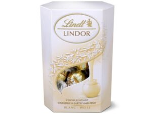 שוקולד לבן במילוי קרם לבן -LINDET LINDOR BLANC WEISS