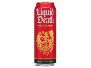 פחית מים מבעבעים טבעי אבטיח - Liquid Death Convicted Melon