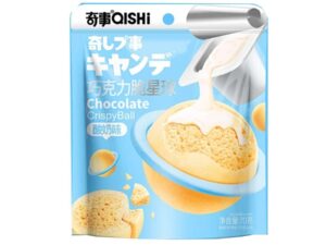 כדורים קריספיים מצופים בטעם יוגורט - QiShi Chocolate Ball