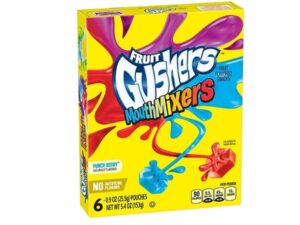 סוכריות גומי ממולאות בטעמי פירות יער  - FRUIT GUSHERS
