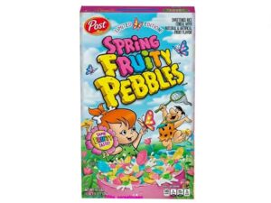 דגני בוקר בטעמי פירות מהדורת האביב  - SPRING FRUITY PEBBLES