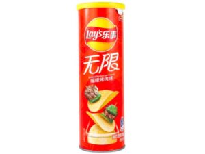 לייז סטאקס בטעם סטייק ברביקיו - Lay's Stax Sizzled Barbecue