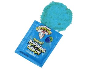 סוכריות קופצות בטעם פטל כחול - Warheads Sour Blue Raspberry