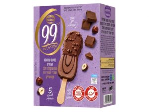 מאגדת 5 שלגוני שוקולד ואגוזי לוז  - NESTLE