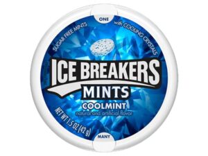 סוכריות בטעם פפרמינט - ICE BREAKERS COOL MINT