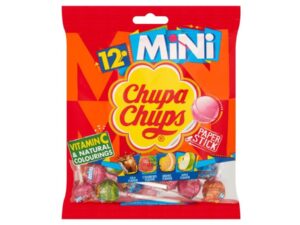 מיקס 12 מיני סוכריות על מקל - CHUPA CHUPS MINI