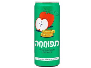 פחית משקה תפוח אננס מוגז אורגני - תפוחחה גרופר