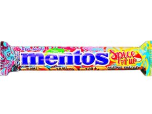 גליל סוכריות לעיסה בטעמים "חריפים" - מנטוס - MENTOS SPICE IT UP