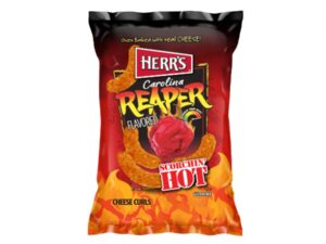 חטיף בטעם קרולינה ריפר חריף אש  עם צ'דר -HERR'S CAROLINA
