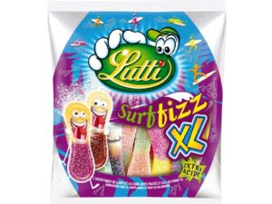 גלשני גומי חמוצים קולה ופירות - Lutti Surfizz XL