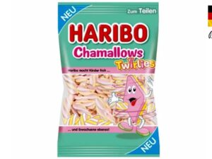 מרשמלו מסולסל בשקית ענק - Haribo Chamallows Twirlies ‏