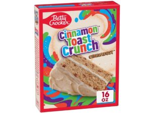 תערובת להכנת עוגת קינמון טוסט קראנץ' -Betty Crocker Cinnamon toast crunch