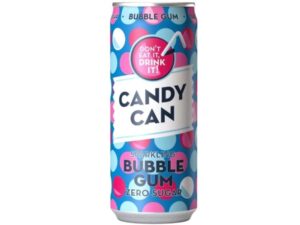 משקה מוגז בטעם מסטיק -  Candy Can Bubble Gum Zero