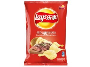 צ'יפס בטעם טקסס גריל ברביקיו - Lays Chips Texas Grilled Bbq
