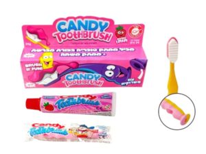 ממתק מברשת שיניים ומשחה - CANDY TOOTHBRUSH