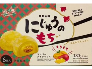 מוצ׳י מנגו במילוי אננס - Yuki & Love MANGO PINEAPPLE  Mochi
