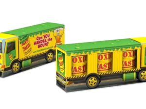 משאית עם חביות מלאות סוכריות חמוצות - Toxic Waste Truck