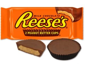 חטיף שוקולד חלב במילוי בחמאת בוטנים- ריסס -  REESE'S  2 CUPS