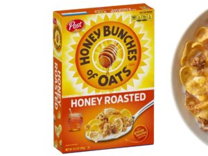 מיקס דגני בוקר גרנולה ודבש - POST HONEY BUNCHES OF OAT HONEY ROASTED