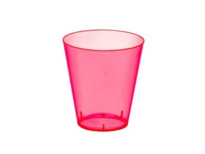 30 כוסות צ'ייסר אדומות