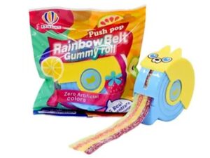 רולר שטיח בצבעי הקשת - PUSH POP RAINBOW BELT