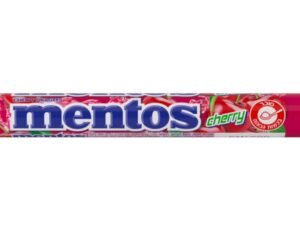 גליל סוכריות לעיסה בטעם דובדבן מנטוס - MENTOS CHERRY