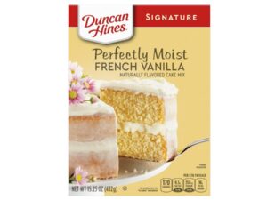תערובת להכנת עוגת וניל -Duncan Hines, Signature Perfectly Moist French Vanilla