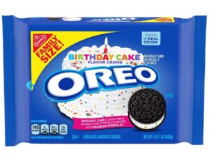 מארז ענקי אוריאו במילוי קרם עוגת יומולדת -  Oreo Birthday Cake Cream