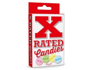 XXX סוכריות עם מסרים סקסיים בטעמי פירות - Mints and Candies X-Rated Candies