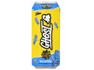 משקה אנרגיה בטעם פטל כחול חמוץ - Ghost Energy Sour Patch Kids Blue Raspberry