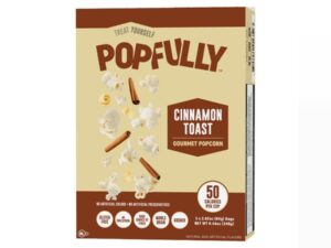 פופקורן למיקרו בטעם סינמון טוסט - Popfully  CINNAMON TOAST