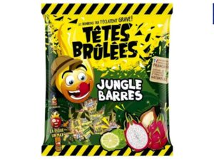 סוכריות חמוצות פירות טרופים - têtes brûlées JUNGLE BARRES