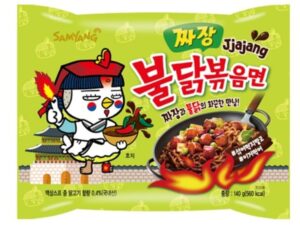 נודלס ראמן עוף ג'ג'אנג'אנג - Samyang Hot Chicken Jjajang Ramen