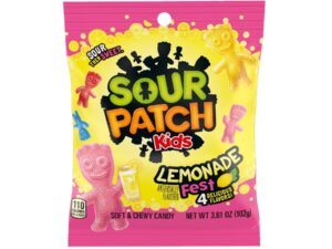 סוכריות גומי חמוצות בטעמי לימונדה - Sour Patch Kids Lemonade