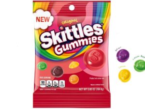 סוכריות גומי בטעמי פירות - Skittles Gummy Candy