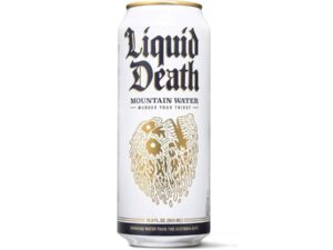 פחית מים מינרלים מהאלפים - Liquid Death Mountain Water