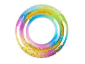 מתנפח גלגל קשת בענן עם נצנצים