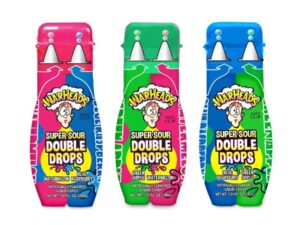 בקבוקון עם טיפות סופר חמוצות ב-2 טעמים  - WarHeads Sour Double Drops
