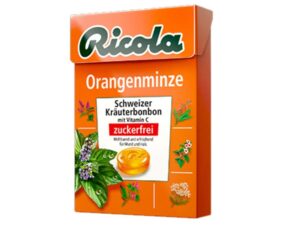 סוכריות צמחים ללא תוספת סוכר - תפוז - RICOLA