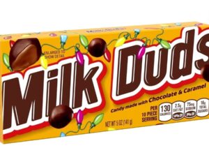 כדורי שוקולד וקרמל בקופסה - MILK DUDS Chocolate and Caramel Candy