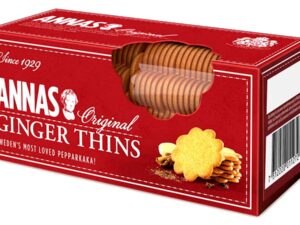 עוגיות שוודיות ג'ינג'ר דקות - Annas Ginger Thins