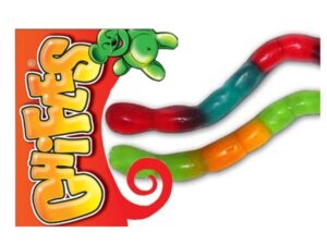 שקית 1 ק"ג- נחשי גומי - CHIFLES