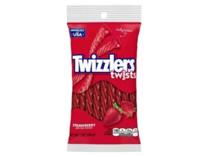 ממתק בטעם תות  - TWIZZLERS