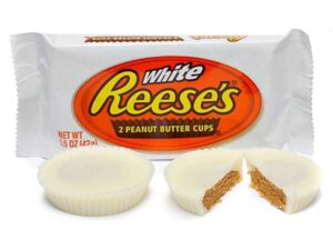 חטיף שוקולד לבן מלא בחמאת בוטנים - ריסס - REESE'S WHITE