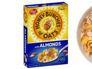 מיקס דגני בוקר גרנולה ושקדים - POST HONEY BUNCHES OF OAT ALMOND