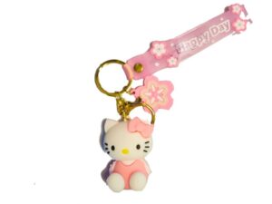 מחזיק מפתחות 3D הלו קיטי  - HELLO KITTY