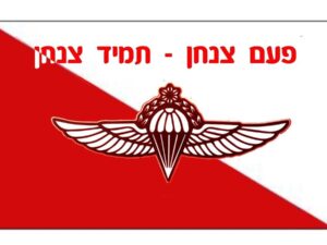 דגל חטיבת הצנחנים גדול 90X150