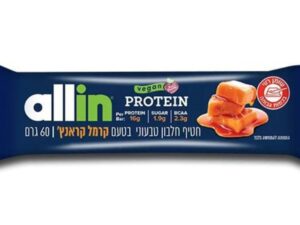 חטיף חלבון קרמל קראנץ' - ALL IN